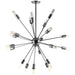 Beam Stainless Steel Chandelier image