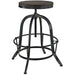 Collect Wood Top Bar Stool image