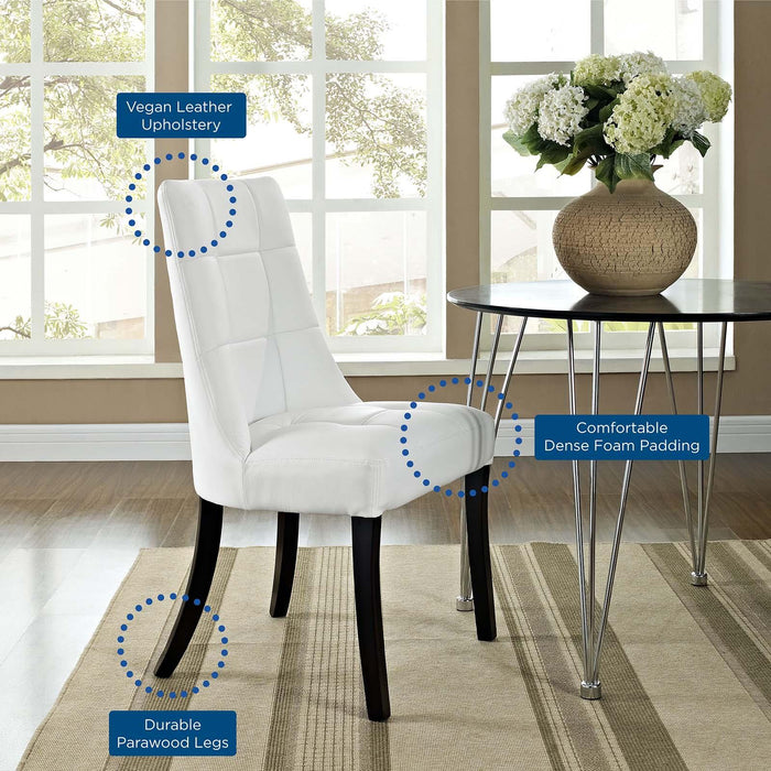 Noblesse Dining Chair Vinyl Set of 4