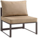 Fortuna Armless Outdoor Patio Chair image