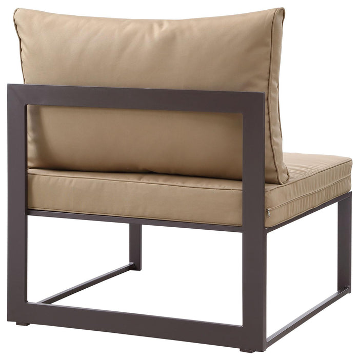 Fortuna Armless Outdoor Patio Chair