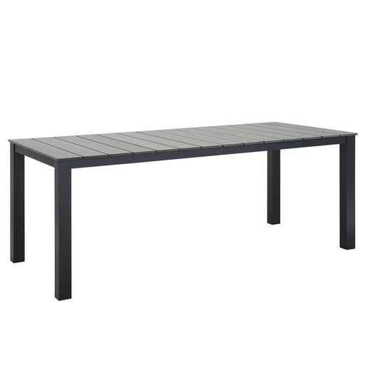 Maine 80" Outdoor Patio Dining Table image