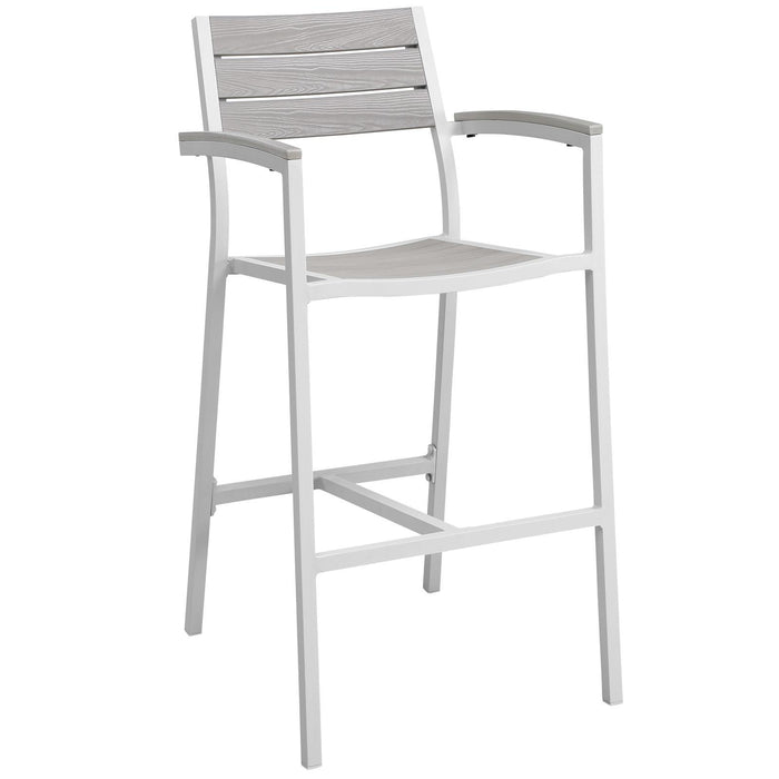 Maine Bar Stool Outdoor Patio Set of 2