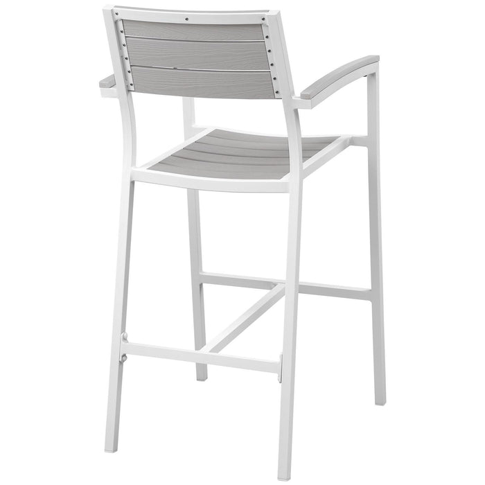 Maine Bar Stool Outdoor Patio Set of 2