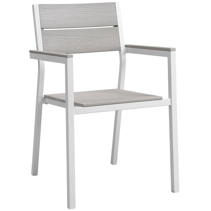 Maine Dining Armchair Outdoor Patio Set of 2