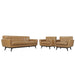 Engage 3 Piece Leather Living Room Set image
