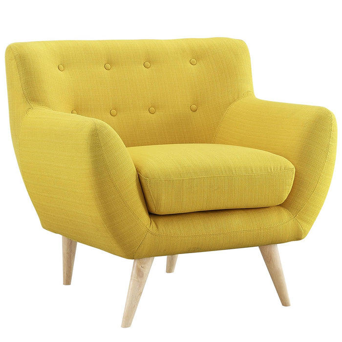 Remark Upholstered Fabric Armchair