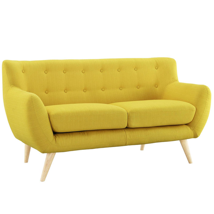 Remark Upholstered Fabric Loveseat