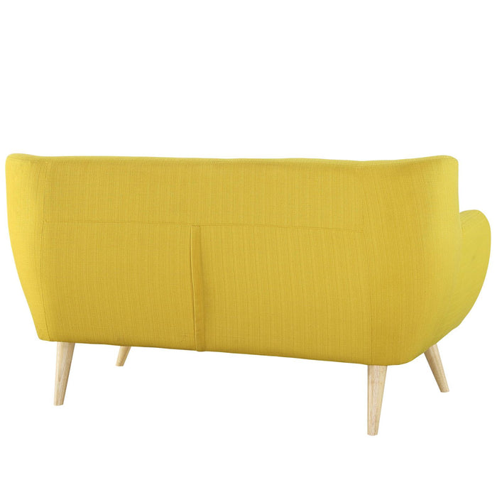 Remark Upholstered Fabric Loveseat