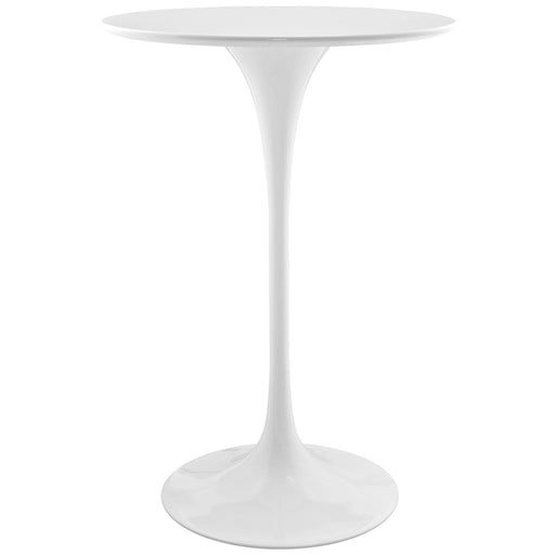 Lippa 28" Round Wood Bar Table image
