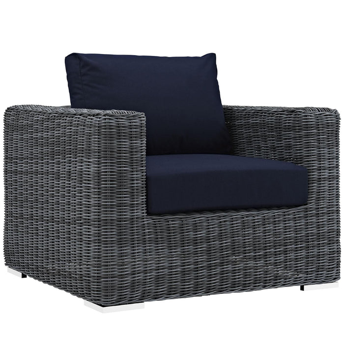 Summon Outdoor Patio Fabric Sunbrella� Armchair