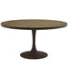 Drive 60" Round Wood Top Dining Table image