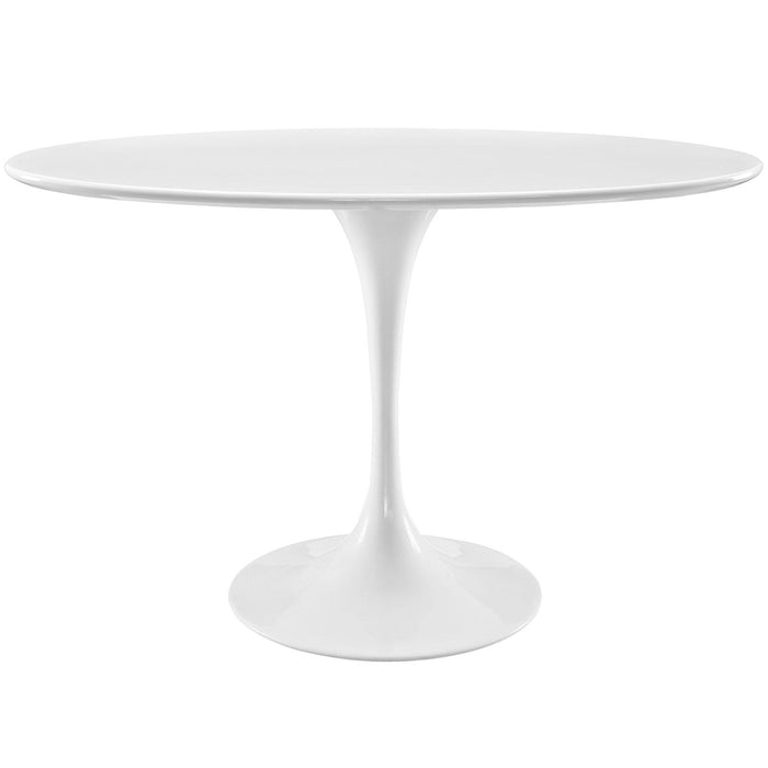 Lippa 48" Oval Wood Top Dining Table image