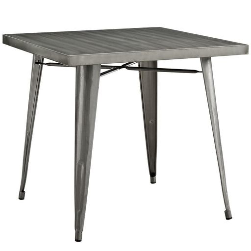 Alacrity Square Metal Dining Table image