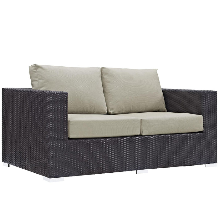 Convene 9 Piece Outdoor Patio Sofa Set