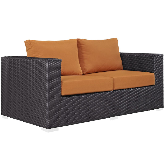 Convene 9 Piece Outdoor Patio Sofa Set