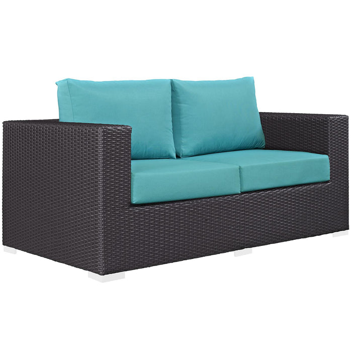 Convene 9 Piece Outdoor Patio Sofa Set