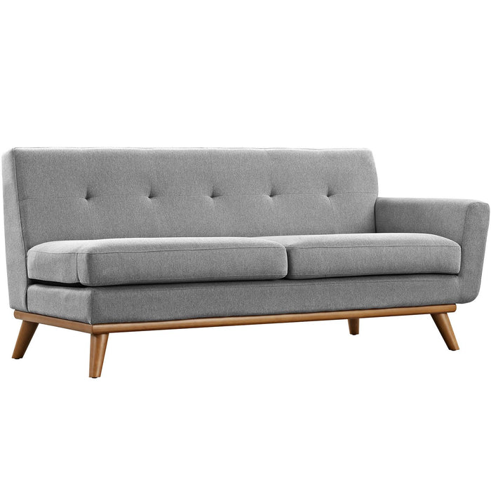 Engage Right-Arm Upholstered Fabric Loveseat