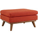 Engage Upholstered Fabric Ottoman image