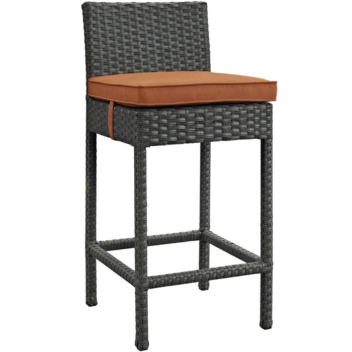 Sojourn Outdoor Patio Sunbrella� Bar Stool