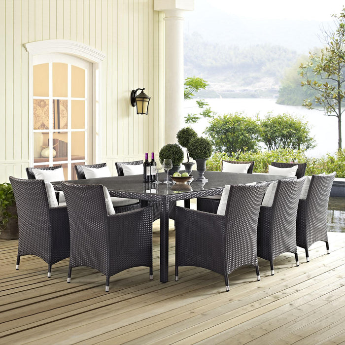 Convene 90" Outdoor Patio Dining Table