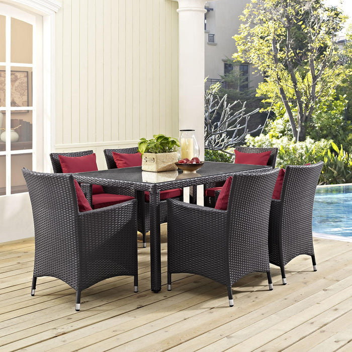 Convene 7 Piece Outdoor Patio Dining Set