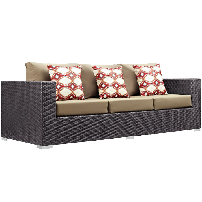 Convene 9 Piece Outdoor Patio Sofa Set