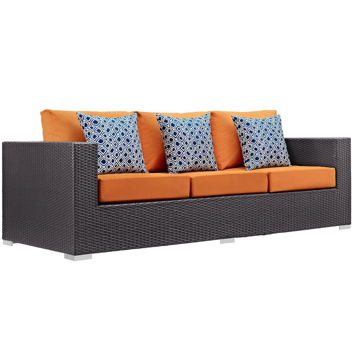 Convene 9 Piece Outdoor Patio Sofa Set