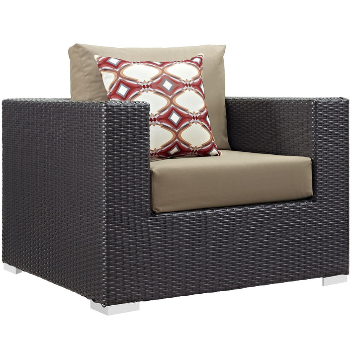 Convene 7 Piece Outdoor Patio Sectional Set