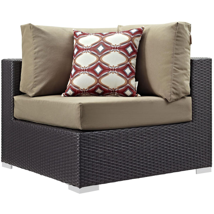 Convene 6 Piece Outdoor Patio Sectional Set