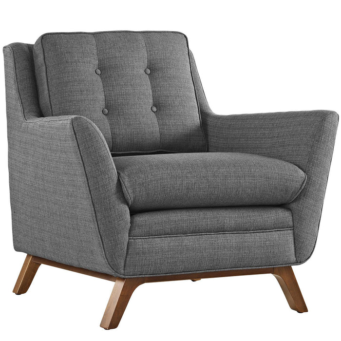 Beguile Upholstered Fabric Armchair