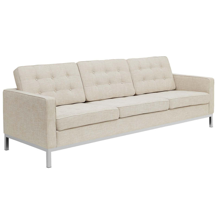 Loft Upholstered Fabric Sofa