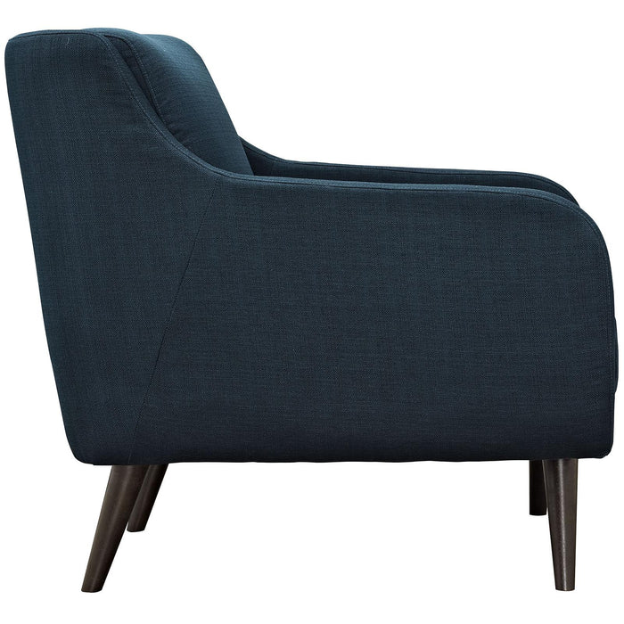 Verve Upholstered Fabric Armchair