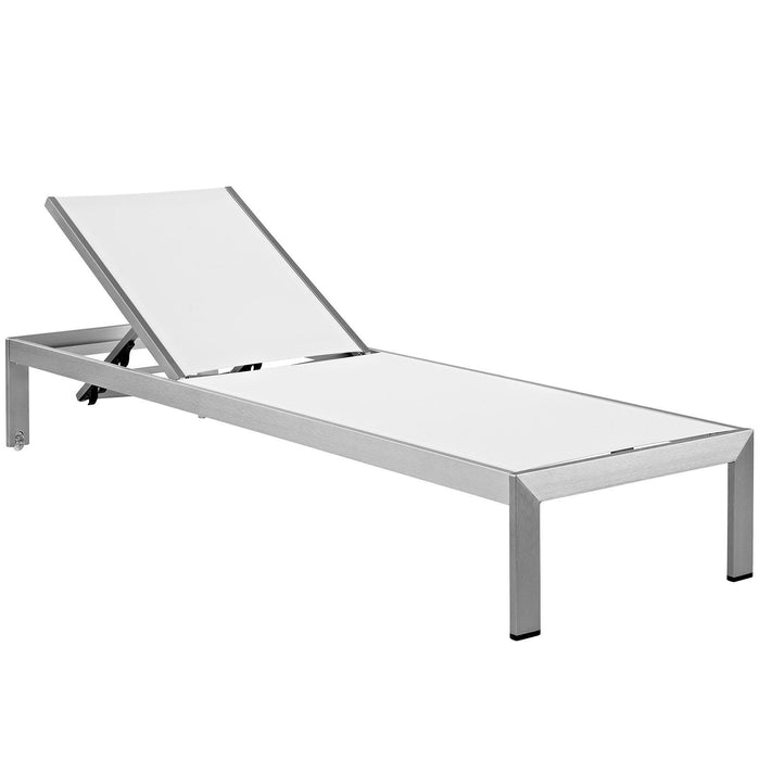 Shore Chaise Outdoor Patio Aluminum Set of 2