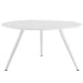 Lippa 54" Round Wood Top Dining Table with Tripod Base image