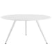 Lippa 60" Round Wood Top Dining Table with Tripod Base image
