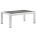 Shore Outdoor Patio Aluminum Coffee Table image