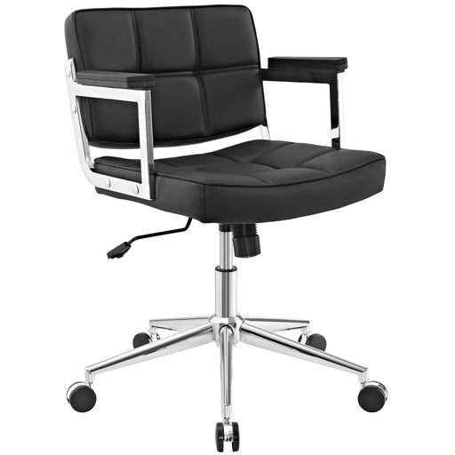 Portray Mid Back Upholstered Vinyl Office Chair image
