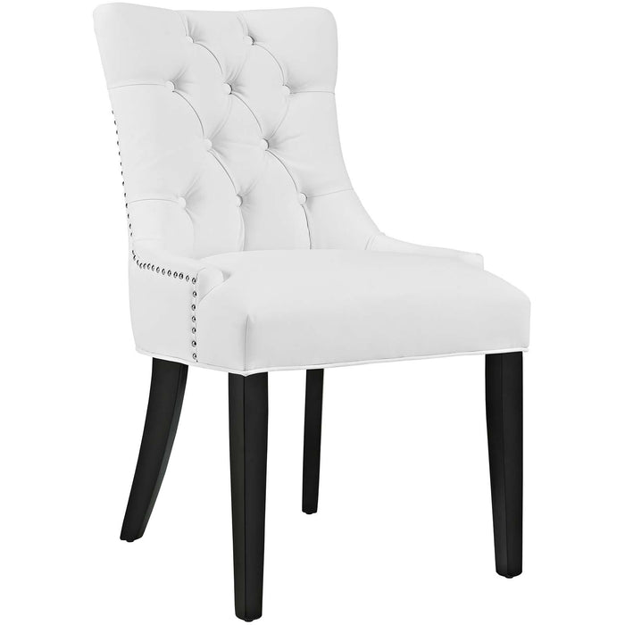 Regent Tufted Faux Leather Dining Chair