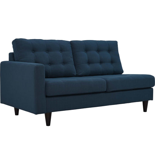 Empress Left-Facing Upholstered Fabric Loveseat image