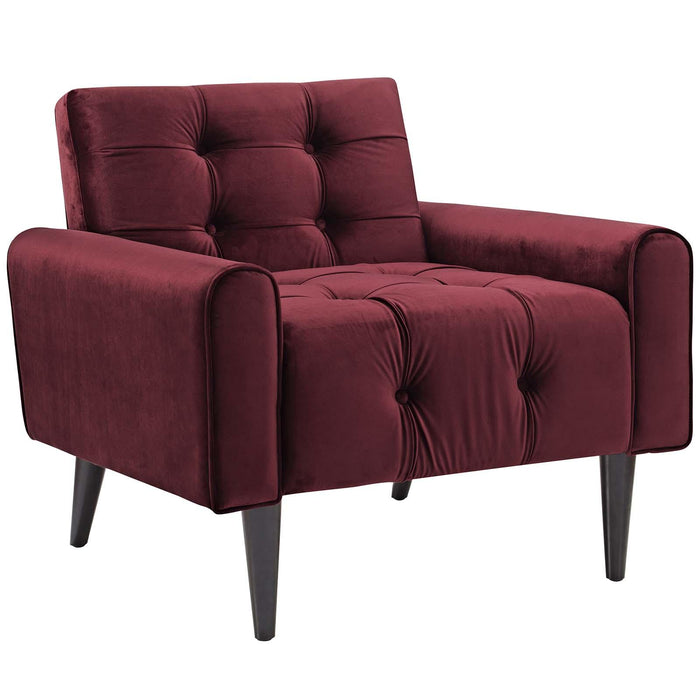 Delve Living Room Set Performance Velvet Set of 3