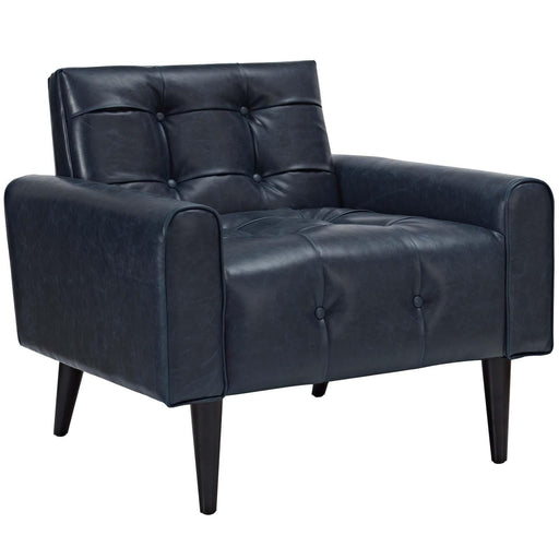 Delve Upholstered Vinyl Accent Chair image