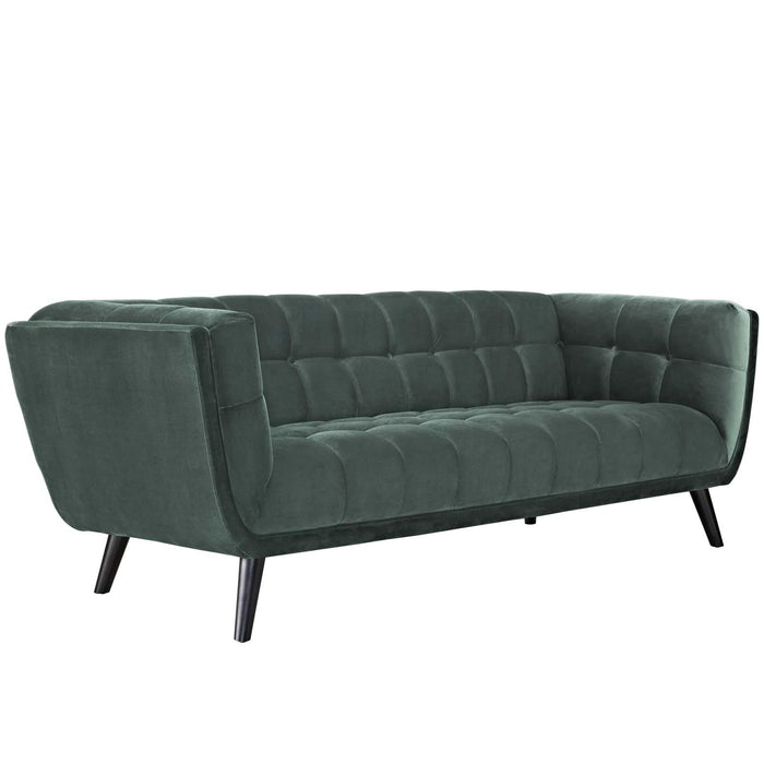 Bestow 2 Piece Performance Velvet Sofa and Loveseat Set