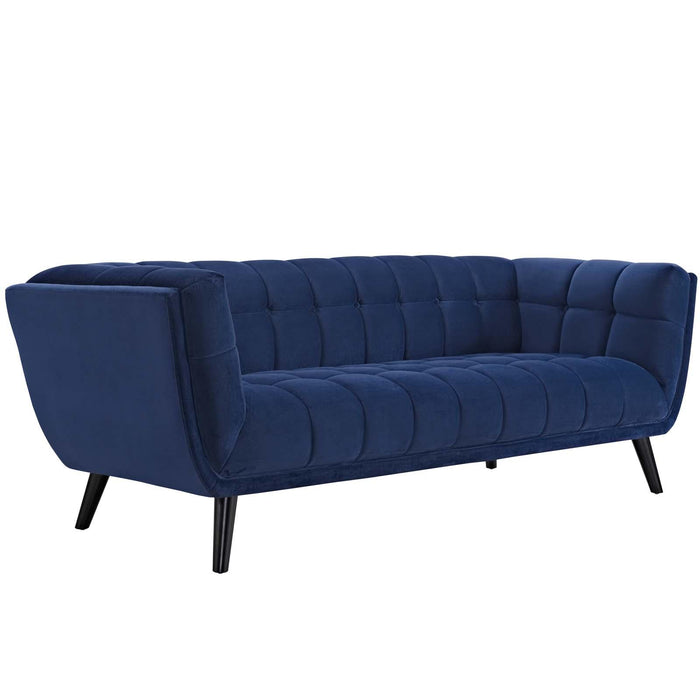 Bestow 2 Piece Performance Velvet Sofa and Loveseat Set