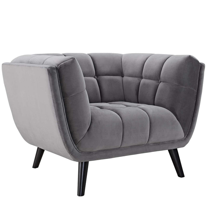 Bestow Performance Velvet Armchair