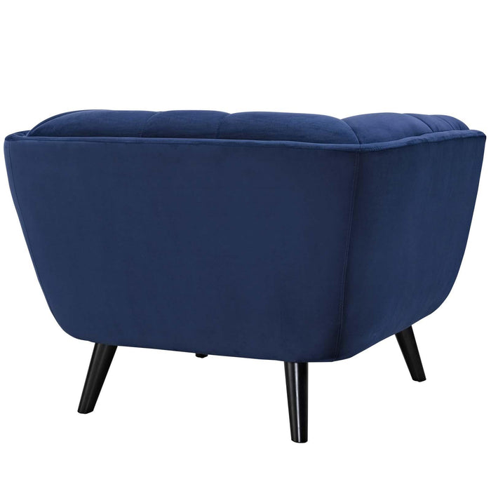 Bestow Performance Velvet Armchair