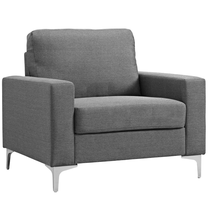 Allure 3 Piece Sofa and Armchair Set