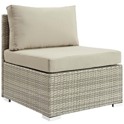 Repose Sunbrella� Fabric Outdoor Patio Armless Chair image