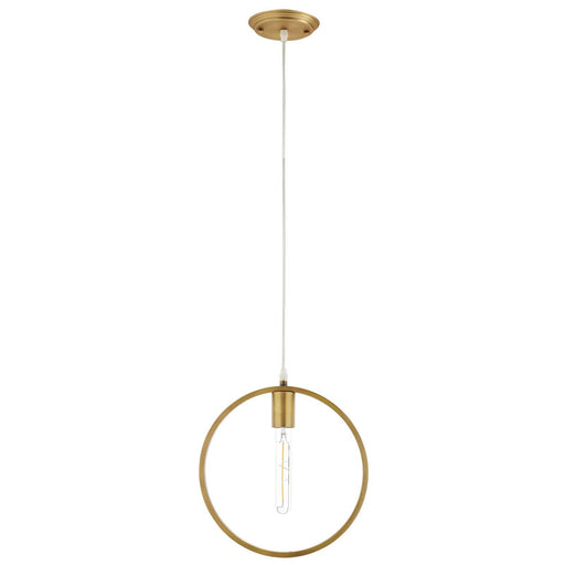 Orbit Brass Ceiling Pendant Light image