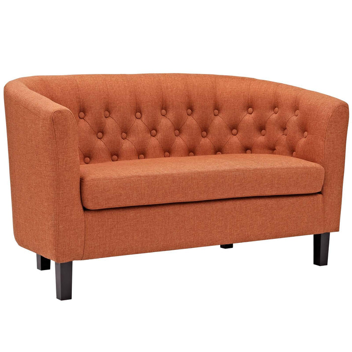 Prospect Upholstered Fabric Loveseat